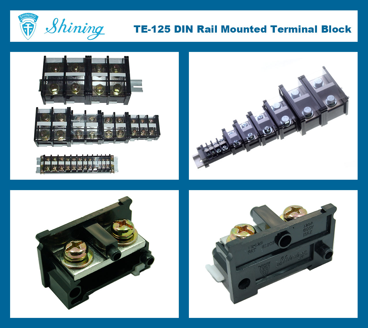 TE-125-Combined-Type-125A-Top-HatRail-Terminal-Block-Connector