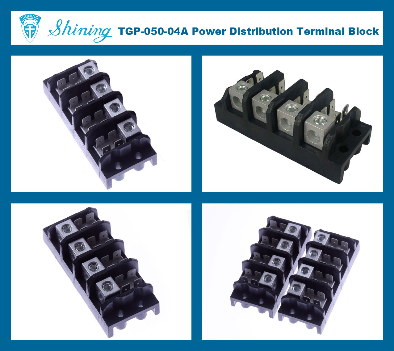 TE-010-aTGP-050-04A-600V-50A-4-Pole-Power-Distribution-Terminal-Block-MPCombined-Type-10A-Top-Hat-Rail-Terminal-Block-Connector